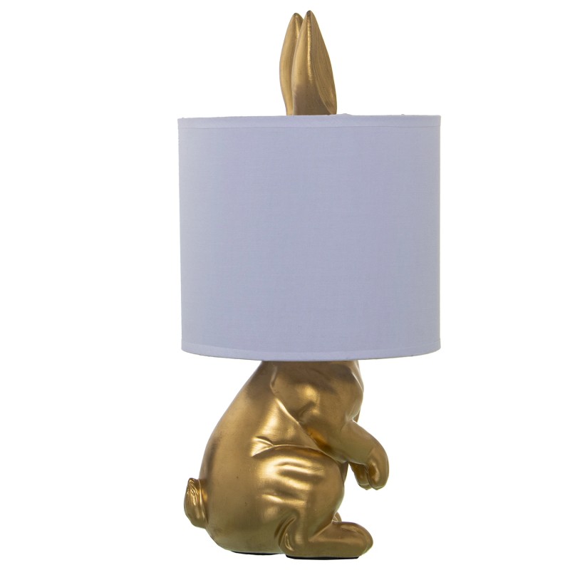 Lámpara Conejo Dorada