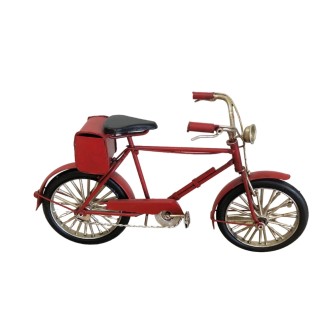 Bicicleta Roja de Metal