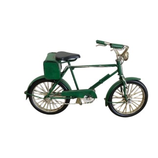 Bicicleta Decorativa Verde de Metal