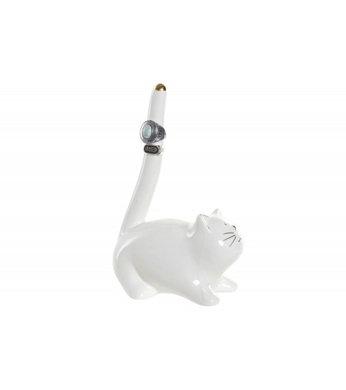 Figura Gato de Porcelana 21 cm