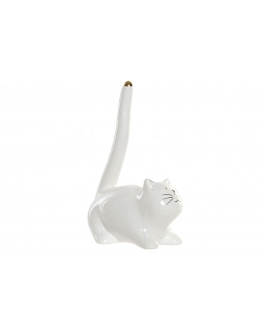 Figura Gato de Porcelana 21 cm