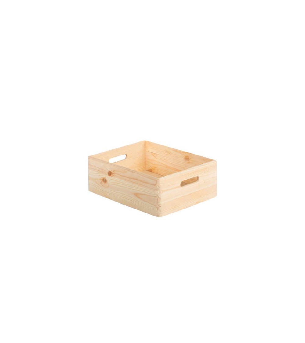 Caja de madera de 40x27,9x5,4cm - CajasPack