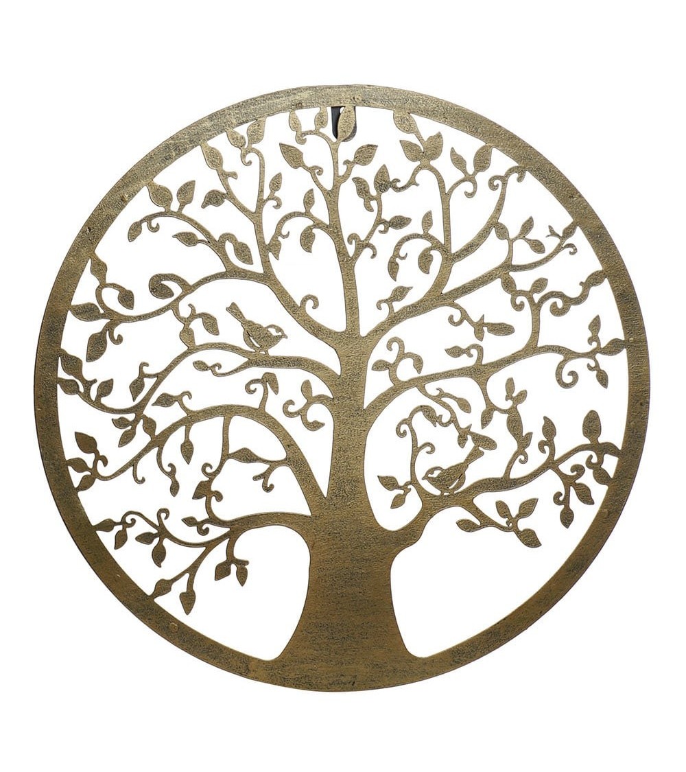 Adorno pared metálico árbol de la vida -Paneles Decorativos